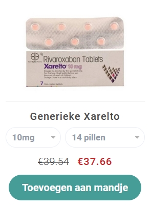 Xarelto 20 mg: Effectieve Behandeling voor Bloedstolsels